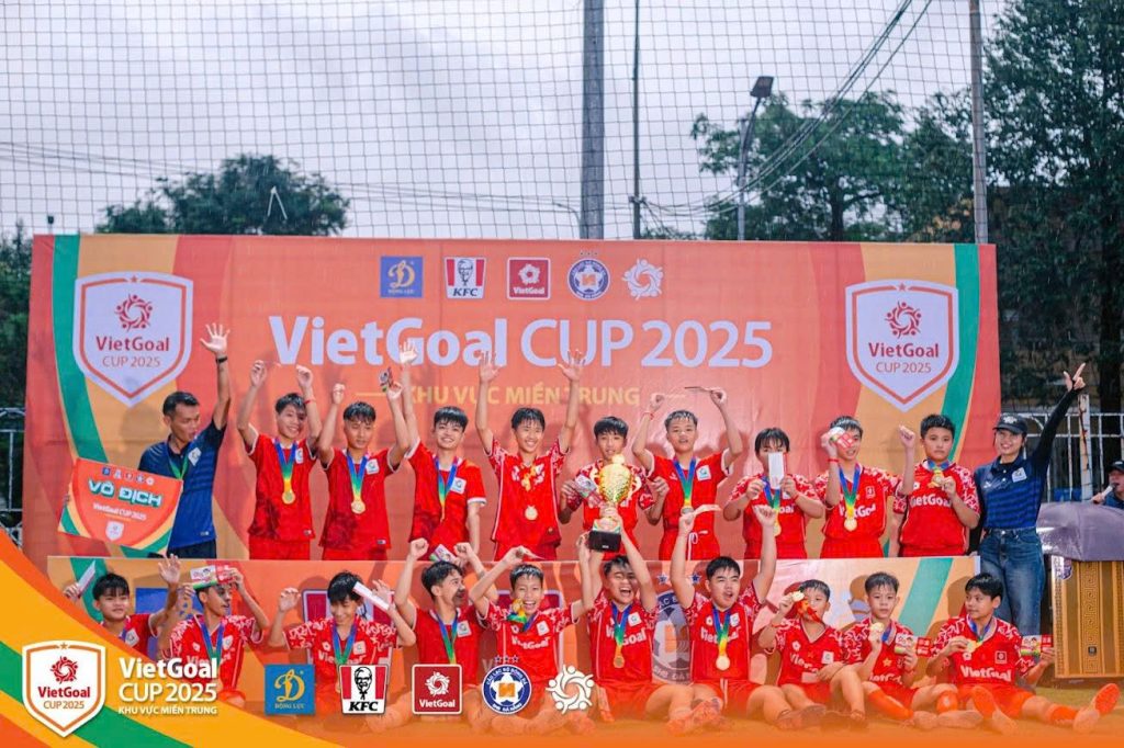 HẤP DẪN VÀ KỊCH TÍNH TẠI VIETGOAL CUP 2025 – KHU VỰC MIỀN TRUNG