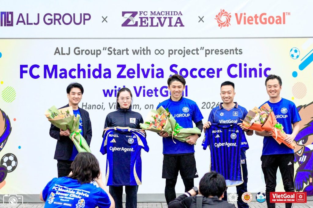VIETGOAL TIẾP TỤC HỢP TÁC CÙNG CLB NỔI TIẾNG NHẬT BẢN MACHIDA ZELVIA ĐÀO TẠO BÓNG ĐÁ TRẺ THEO CHUẨN NHẬT
